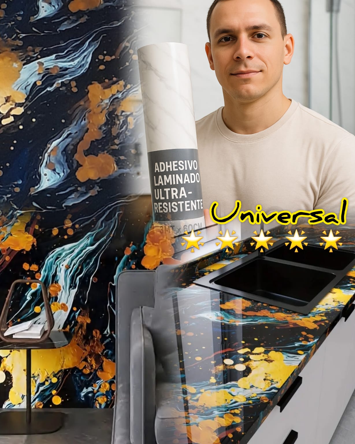 🔥✨ ADHESIVO  PLASTICO🔥✨ LAMINADO ULTRARESISTENTE ✨🔥