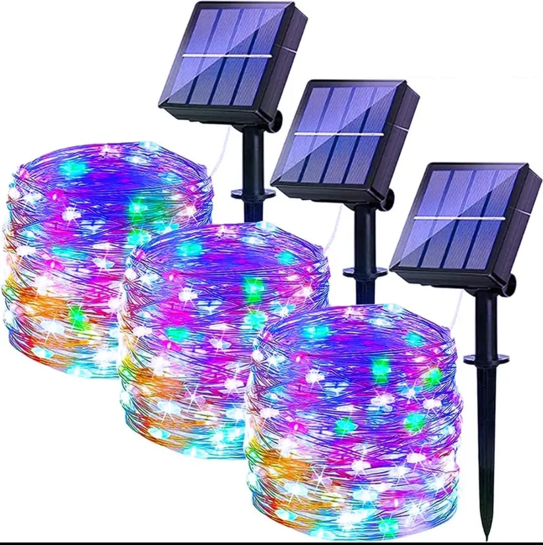 🎄🌞extensión solar navideña 10mts