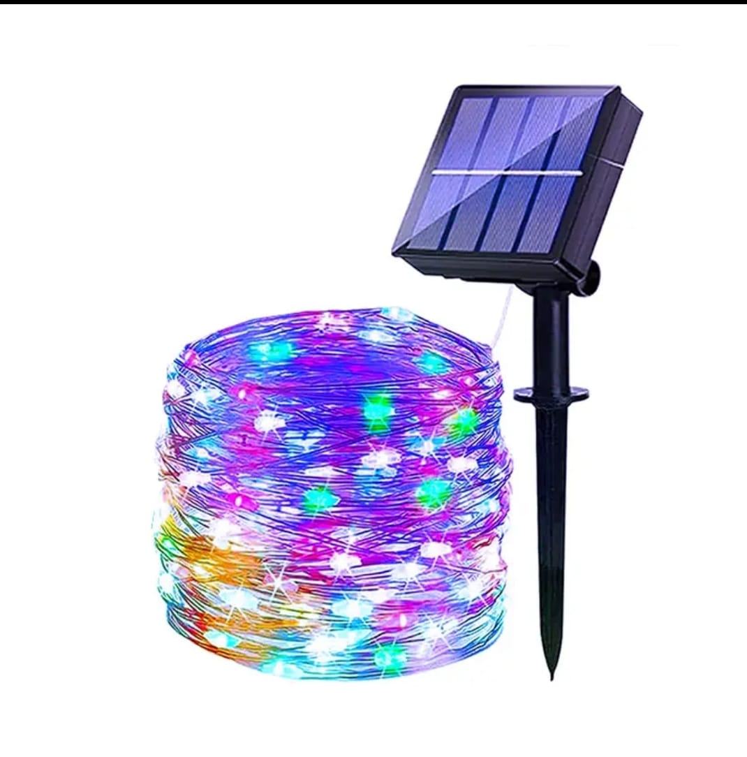 🎄🌞extensión solar navideña 10mts